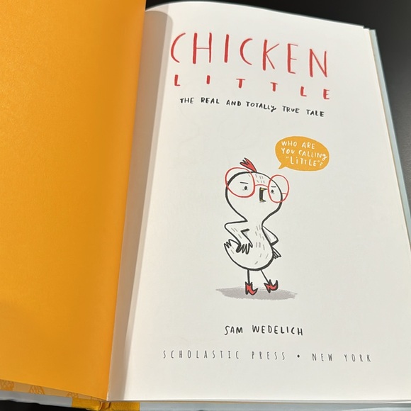 Chicken Little by Sam Wedelich - Hardcover Children’s Book - Picture 4 of 7